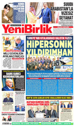 Yeni Birlik Gazetesi