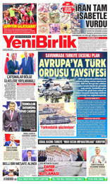 Yeni Birlik Gazetesi