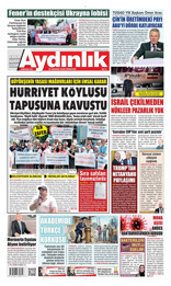 Aydınlık Gazetesi Manşeti