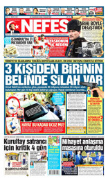 Nefes Gazetesi Manşeti