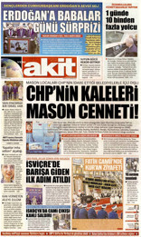 Yeni Akit Gazetesi Manşeti