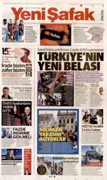 Yeni Şafak gazetesi 