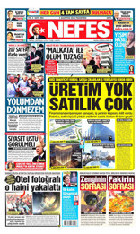 Nefes Gazetesi Manşeti
