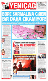 Yeniçağ Gazetesi Manşeti