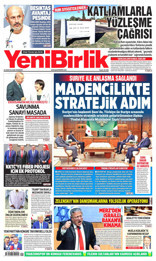 Yeni Birlik Gazetesi