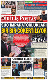 Diriliş Postası Gazetesi Manşeti