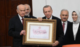 Cumhurbaşkanı Erdoğan yemin ederek göreve başladı