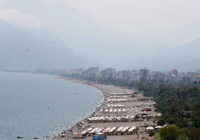 Yüze 85 nem oranı dağı ortadan kaldırdı: Antalya'da manzarayı görenler şaşırdı