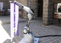 Diyarbakırlı mühendisler yüzde yüz yerli ve milli robot kol üretti