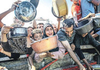 Açlık bitmiyor katliam sürüyor