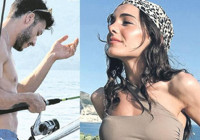 Balığa niyet kestaneye kısmet! Eğlenceli anlarını ölümsüzleştirdi