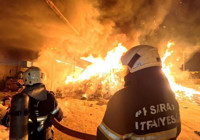 Aksaray'da alevli gece: 3 saatte kül oldu