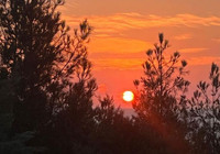 Batman'da gün batımı kartpostallık görüntüler ortaya çıkardı