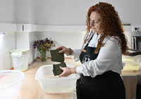 Müzede görüp yapmaya başladı, TÜBİTAK birinci seçti! 1 kağıtla 4 iş yeri açtı