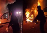 Gaziantep’te ceza infaz kurumu personeli, yanan araca müdahale ederek 5 kişilik aileyi kurtardı