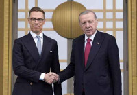 Cumhurbaşkanı Erdoğan Finlandiya Cumhurbaşkanı ile görüştü