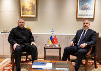 Bakan Fidan, Ukrayna Milli Güvenlik ve Savunma Konseyi Sekreteri Umerov ile bir araya geldi