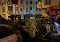 Eyüpsultan’da iki araç kül oldu! Mahallenin elektriği kesildi