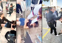 Akran zorbaları... Tekme ve yumruk attı saçından sürükledi