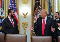 ABD Başkanı’ndan Suriye liderine övgü... "Ahmed sen harika bir lider olacaksın"