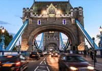 Londra'da sıkışık trafiğe zam