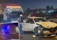 TEM Otoyolu'nda zincirleme kaza: Trafik yoğunluğu oluştu