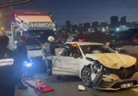 TEM Otoyolu'nda zincirleme kaza! Trafik yoğunluğu oluştu