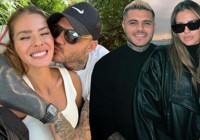 Aşkları dolu dizgin! Mauro Icardi ve sevgilisinden romantik pozlar