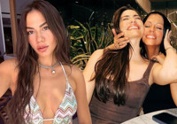 Demet Özdemir ve ablası Katar'da! Pozlarına beğeni yağdı