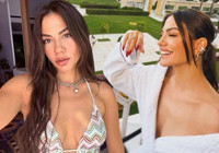 Demet Özdemir'den ayna karşısında poz! Beğeni yağdı