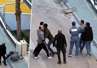 Avcılar'da satırlı kavga: Hurdacılar birbirine girdi! O anlar kamerada