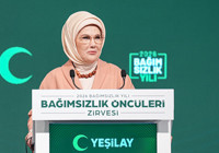 Emine Erdoğan, Bağımsızlık Öncüleri Zirvesi'nde konuştu