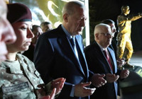 Ömer Halisdemir’in şehit düştüğü yerde duygusal anlar! Cumhurbaşkanı Erdoğan ve Elif Nur Halisdemir birlikte dua etti