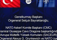 Selçuk Bayraktaroğlu NATO Genelkurmay Başkanları toplantısına katıldı