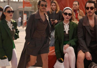 Boran Kuzum ve Özge Gürel Paris Moda Haftası'nda fırtına estirdi