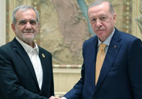 Cumhurbaşkanı Erdoğan, İran Cumhurbaşkanı Pezeşkiyan ile görüştü