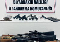 Diyarbakır’da 1 haftadaki kaçakçılık operasyonlarında 80 silah ele geçirildi