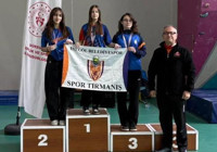 İnegöl Belediye Spor Kulübü sporcularından tırmanış müsabakalarında 14 madalya