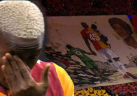 Victor Osimhen gözyaşlarına boğuldu! Galatasaray taraftarından duygusal koreografi