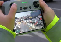 Drone destekli 'taralı alan' uygulaması: 740 sürücüye ceza