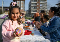 Bornovalı miniklere 'Çim Adam Atölyesi'