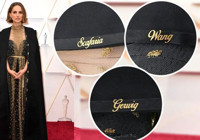 Natalie Portman, ceketiyle 92. Oscar törenine damga vurdu