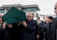Cumhurbaşkanı Erdoğan, Alaaddin Şahin'in cenaze törenine katıldı