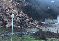 Gümüşhane'de faciadan dönüldü!