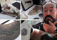 Adnan Oktar'ın evinden milyon dolarlık fosiller çıktı