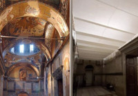 Bakanlıktan Kariye açıklaması: Alçı değil, perde