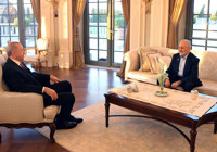 Erdoğan, Oğuzhan Asiltürk ile bir araya geldi