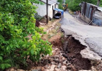 Gümüşhane’de 10 dakika süren dolu ve yağmur sele neden oldu