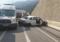 Amasya'da kahreden kaza; Anne ile iki oğlu hayatını kaybetti