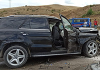 Amasya'da otomobil, karşı şeritte ciple çarpıştı: 2 ölü, 5 yaralı